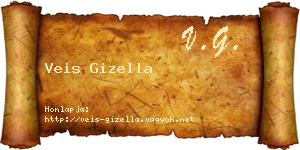 Veis Gizella névjegykártya